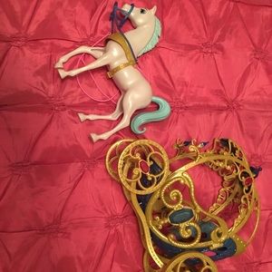 Cinderella Barbie horse and carriage